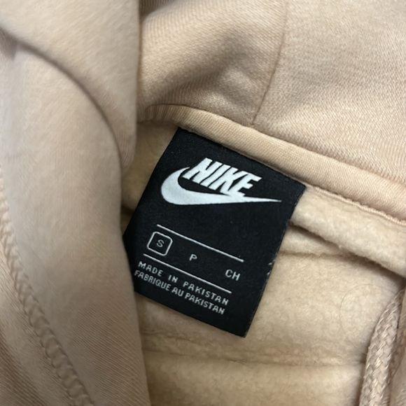 Nike Lab solo swish beige hoodie - Picture 2 of 3
